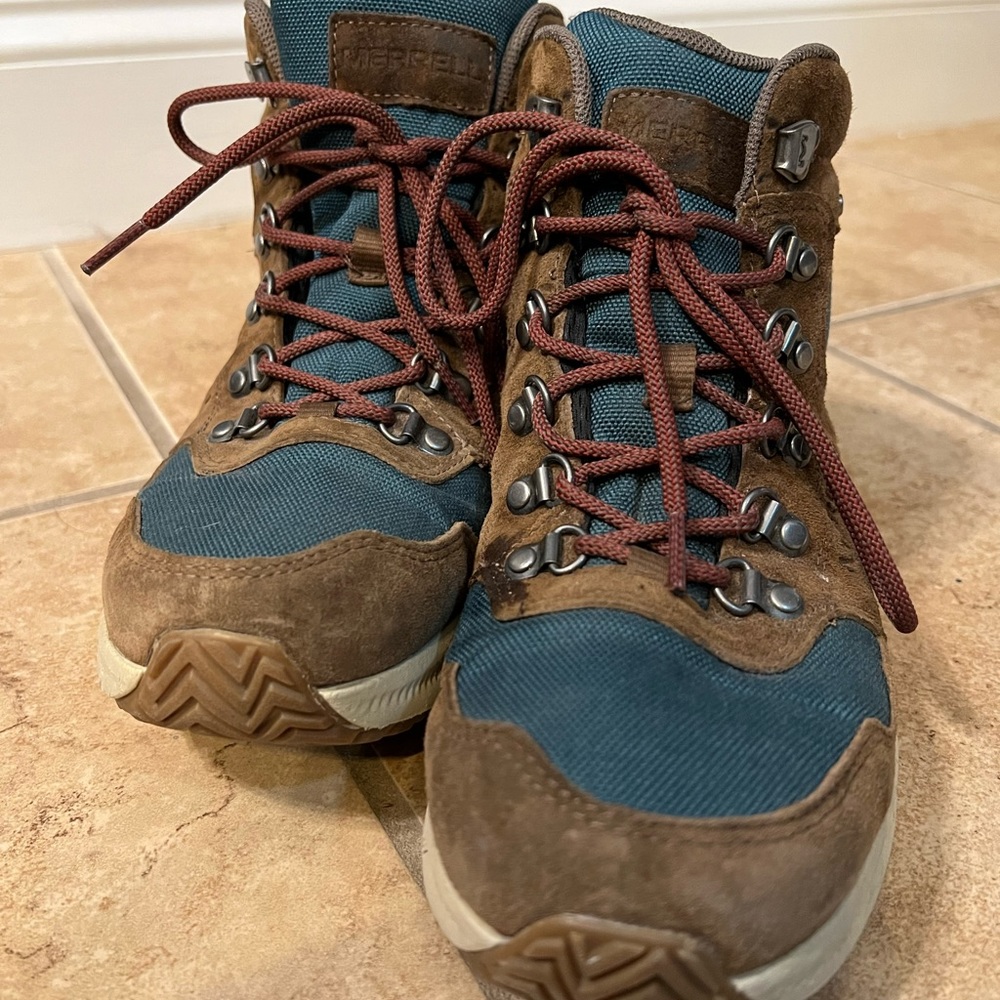 Merrell Ontario 85 Mid Waterproof Hiking Boots - Women's Size 9.5